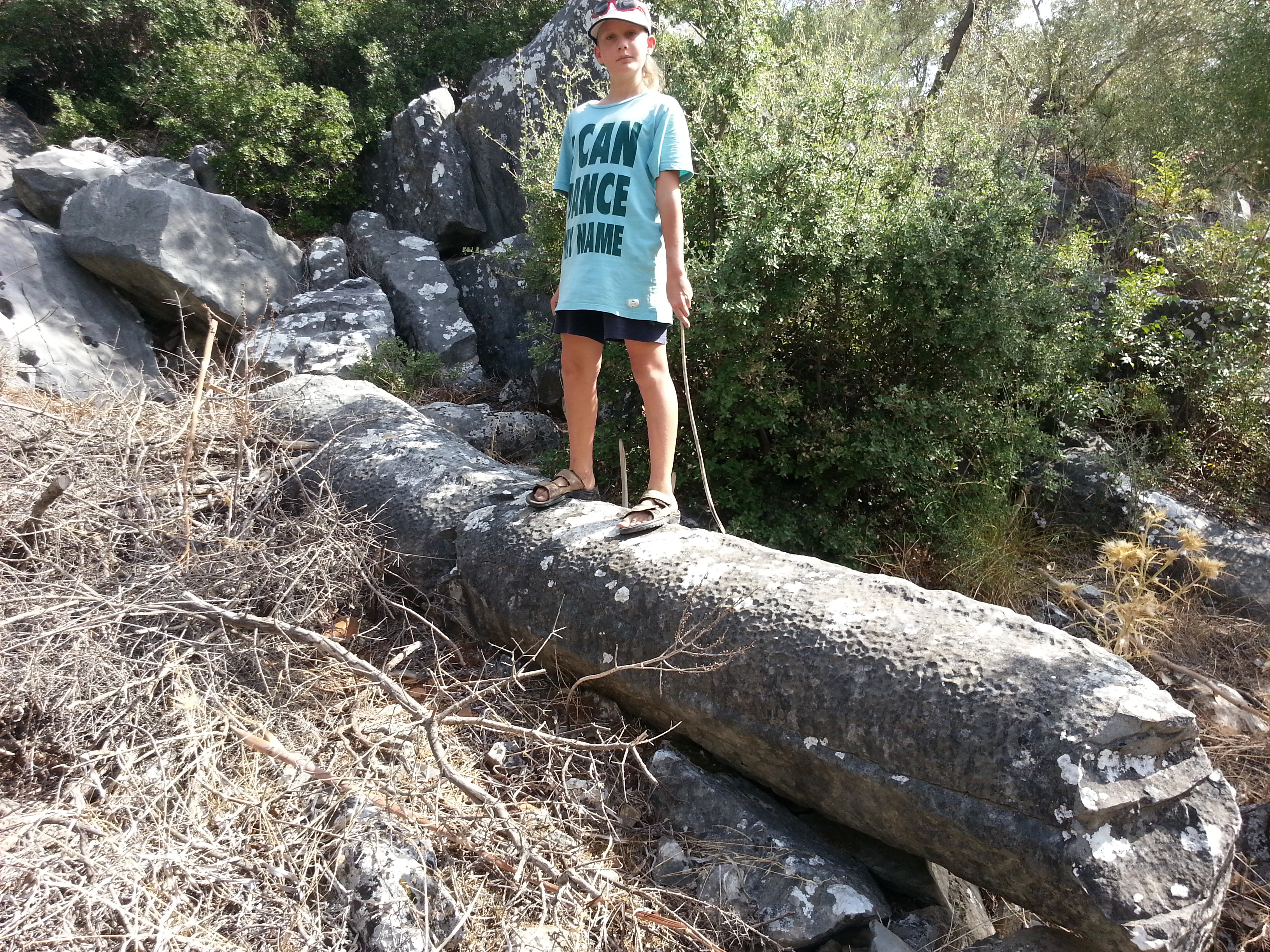 Antike Säule am Latmos Antike Säule am Latmos